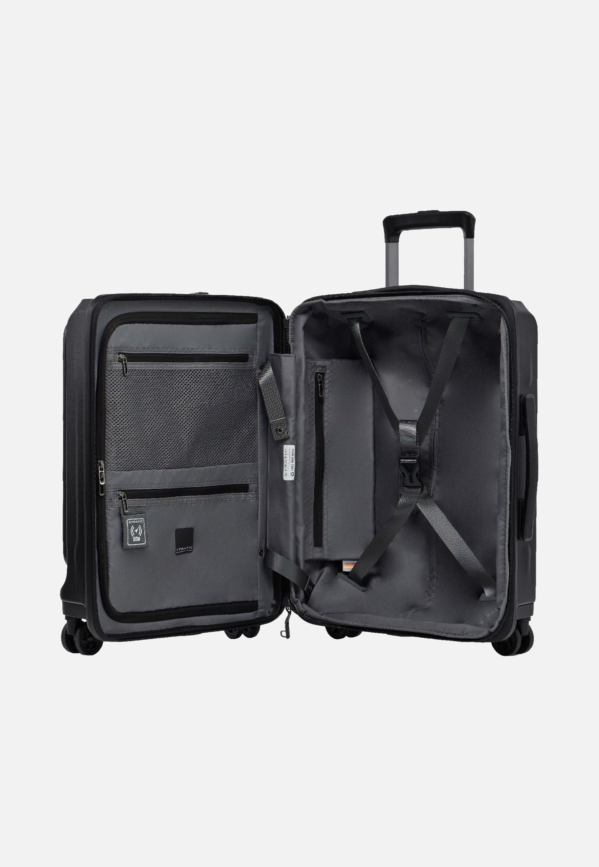 Stratic Phoenix ML Trolley S Black Koffer