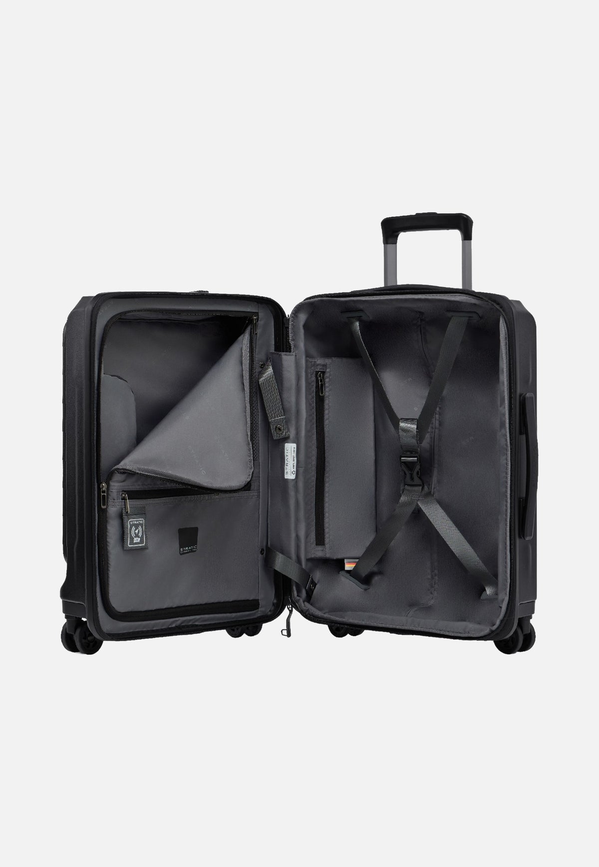 Stratic Phoenix ML Trolley S Black Koffer