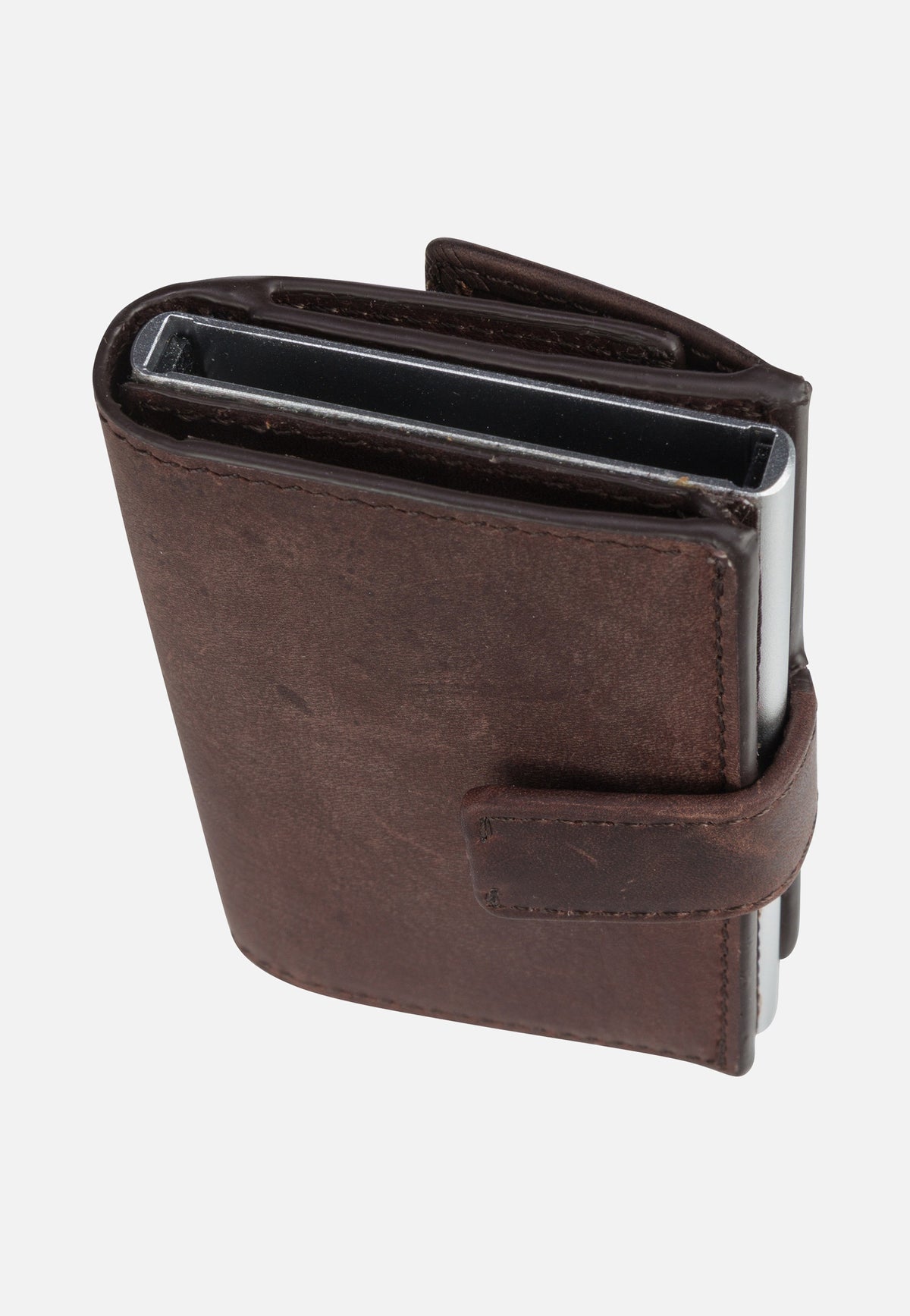 Strellson Camden C Three E-Cage SV8F Dark Brown Kartenetui