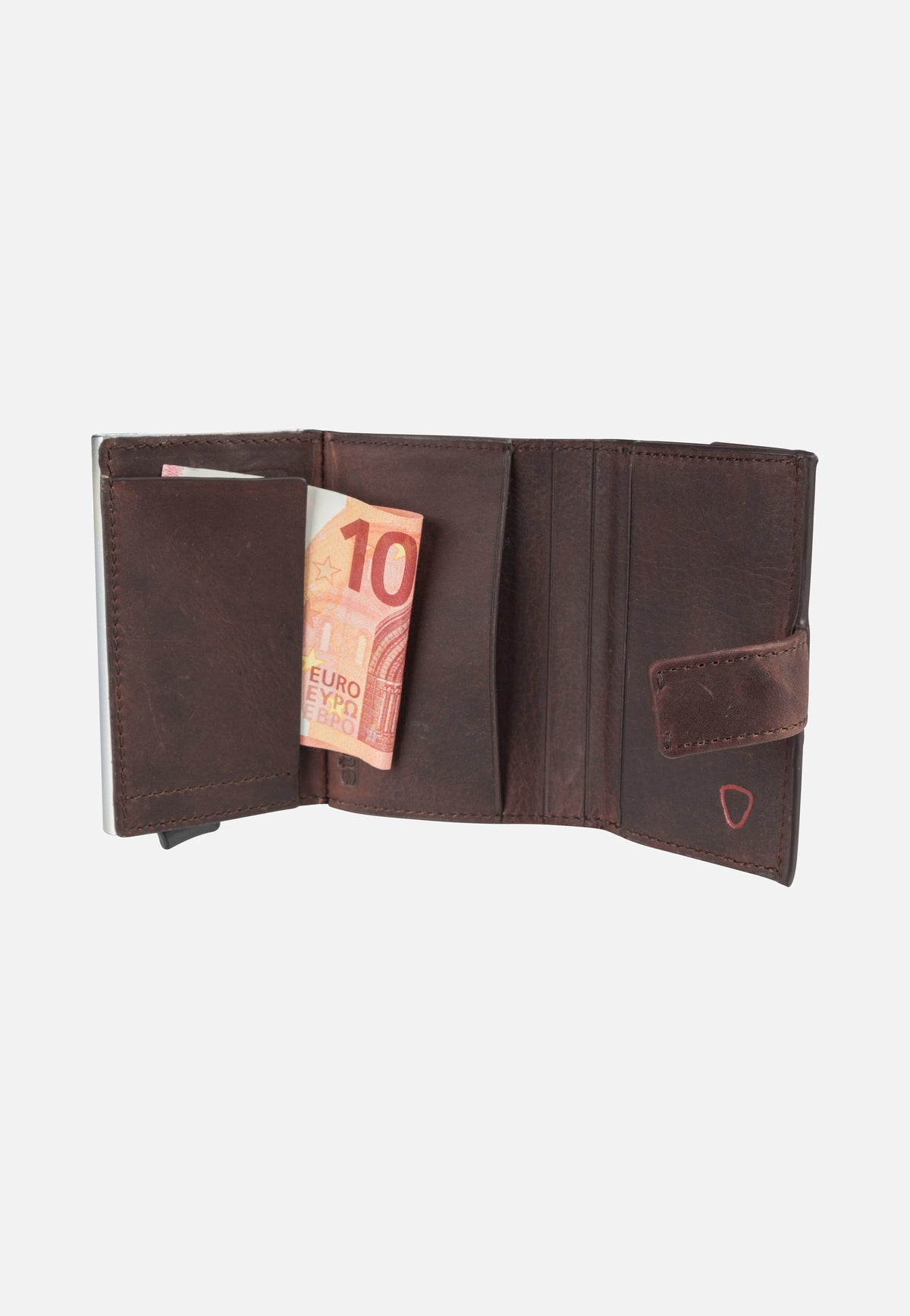Strellson Camden C Three E-Cage SV8F Dark Brown Kartenetui