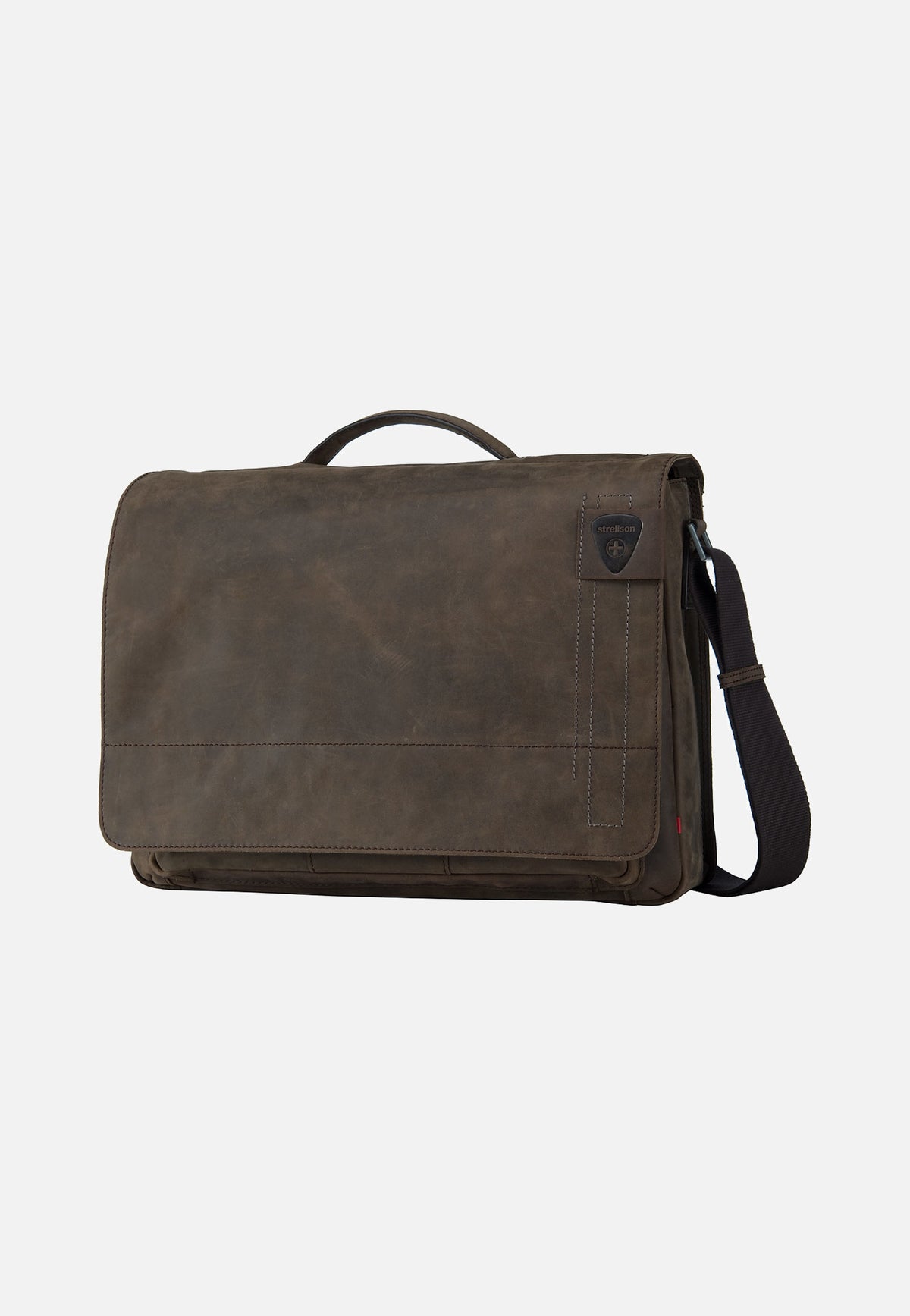 Strellson Richmond Briefbag L Dark Brown Aktentasche