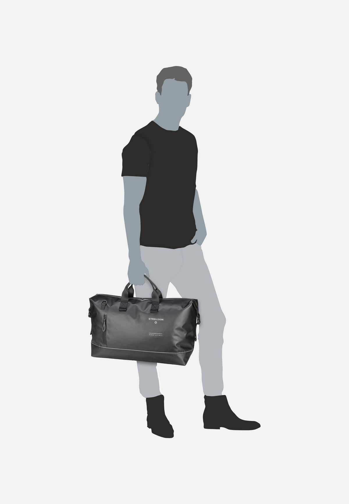 Strellson Stockwell 2.0 Landon MHZ Black Weekender