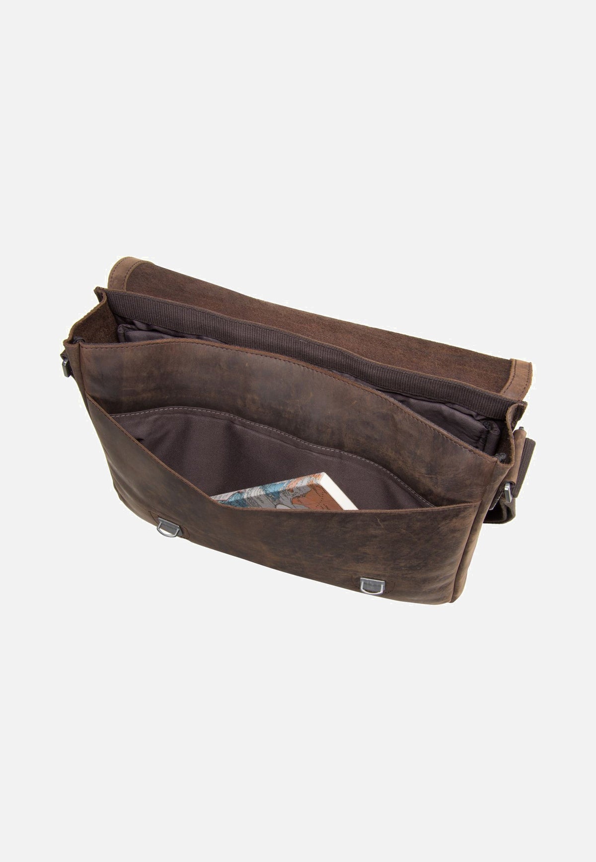 Strellson Richmond Messenger LH Dark Brown Messenger Bag