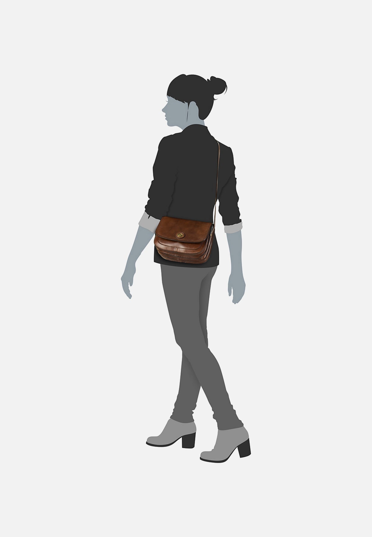 The Bridge Story Donna Braun Saddle Bag