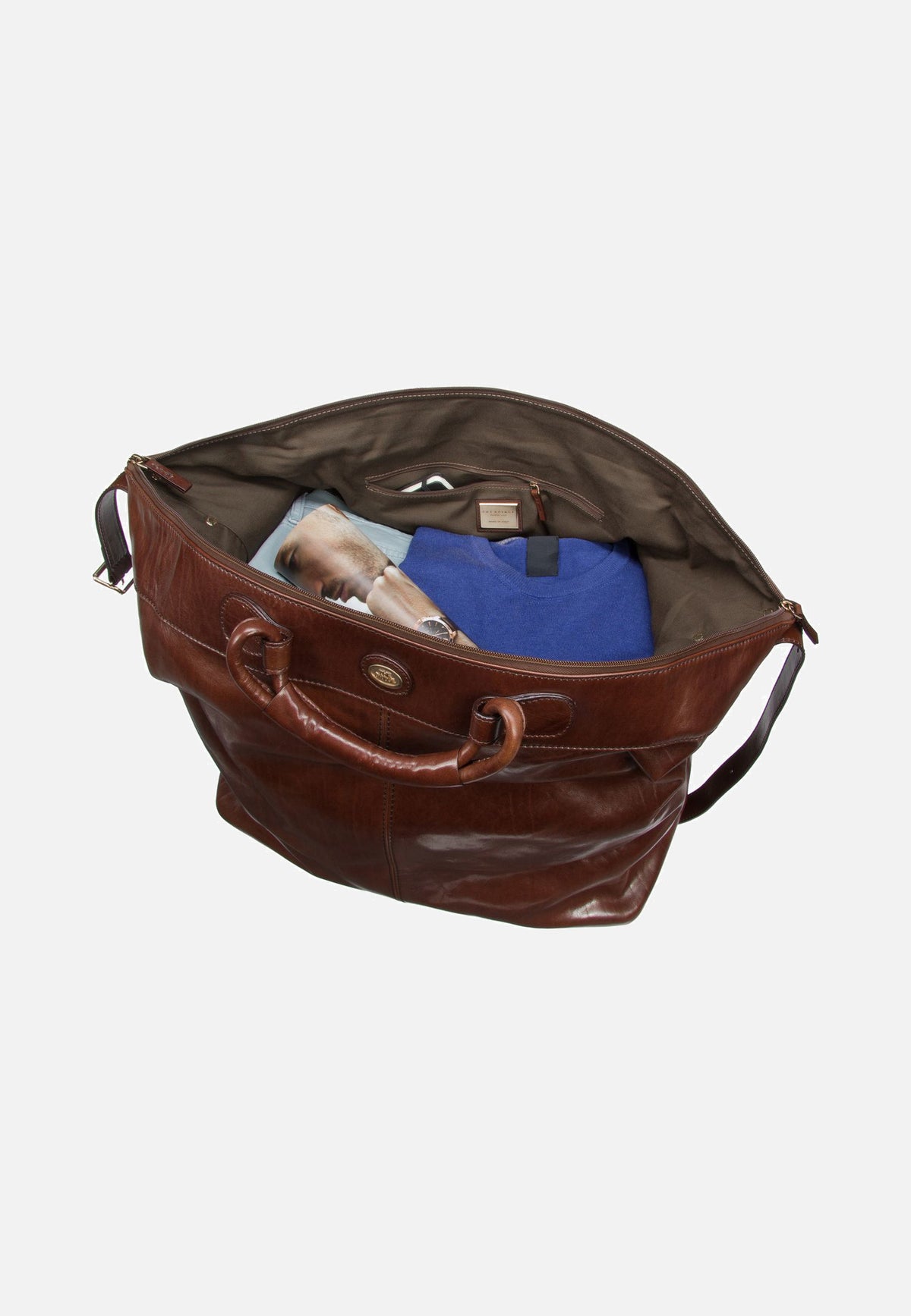 The Bridge Story Viaggio 50 Braun Weekender