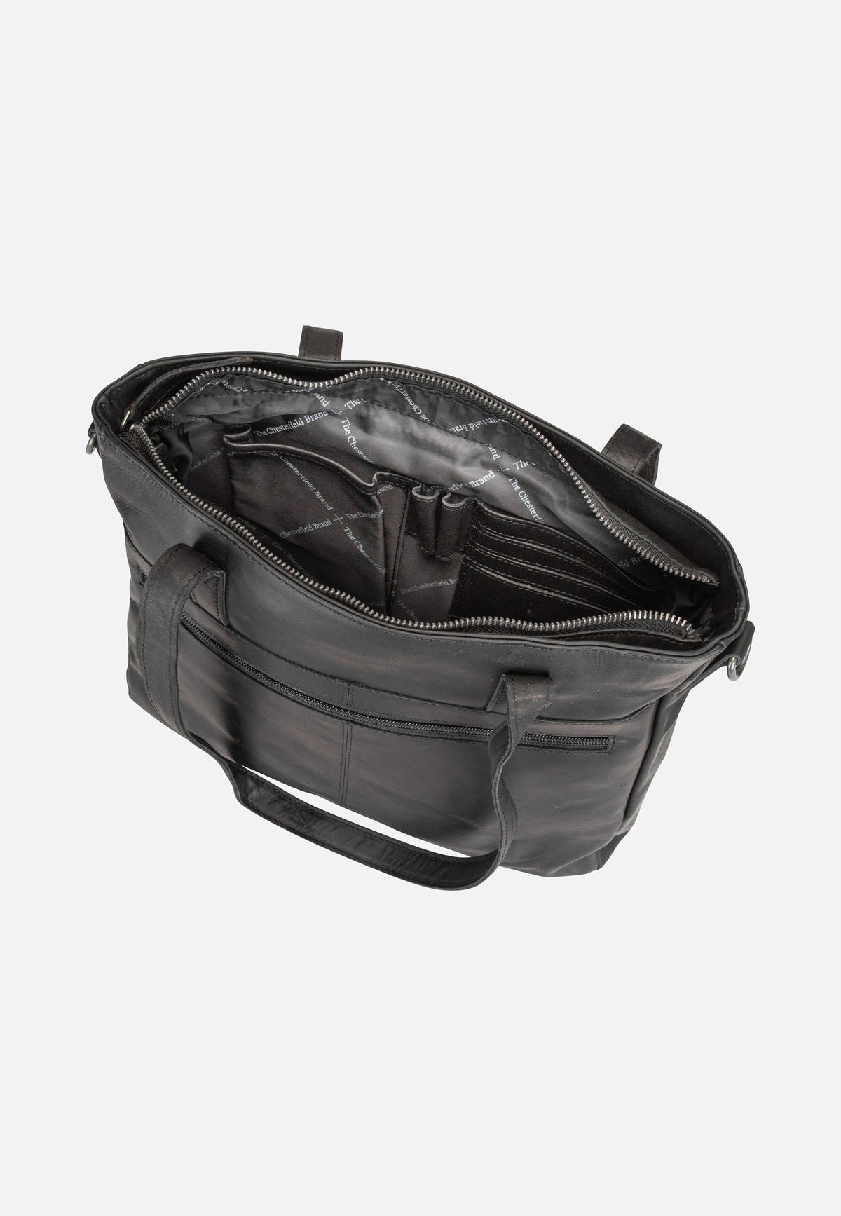 The Chesterfield Brand Alicante 0192 Black Shopper