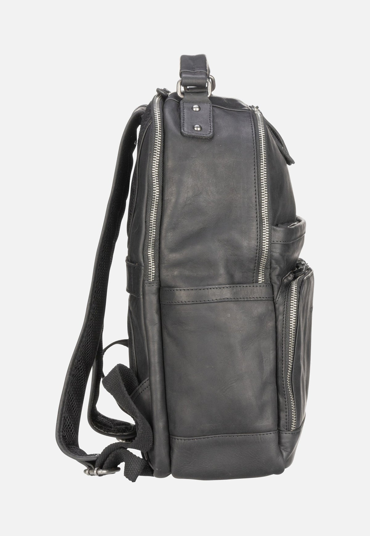 The Chesterfield Brand Austin 0184 Black Rucksack
