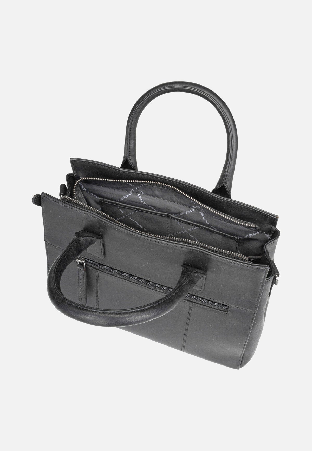 The Chesterfield Brand Garda 1274 Black Satchel