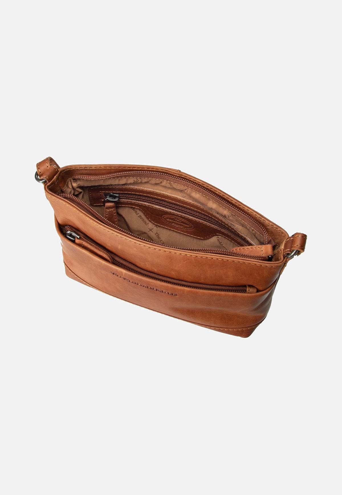 The Chesterfield Brand Klein Salerno 1210 Cognac Crossbody Bag