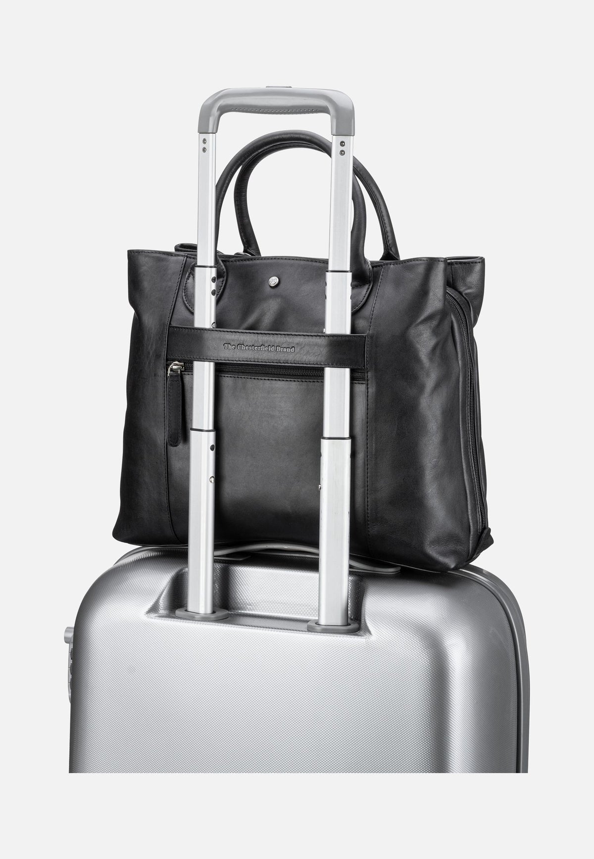 The Chesterfield Brand Passau 1298 Black Satchel