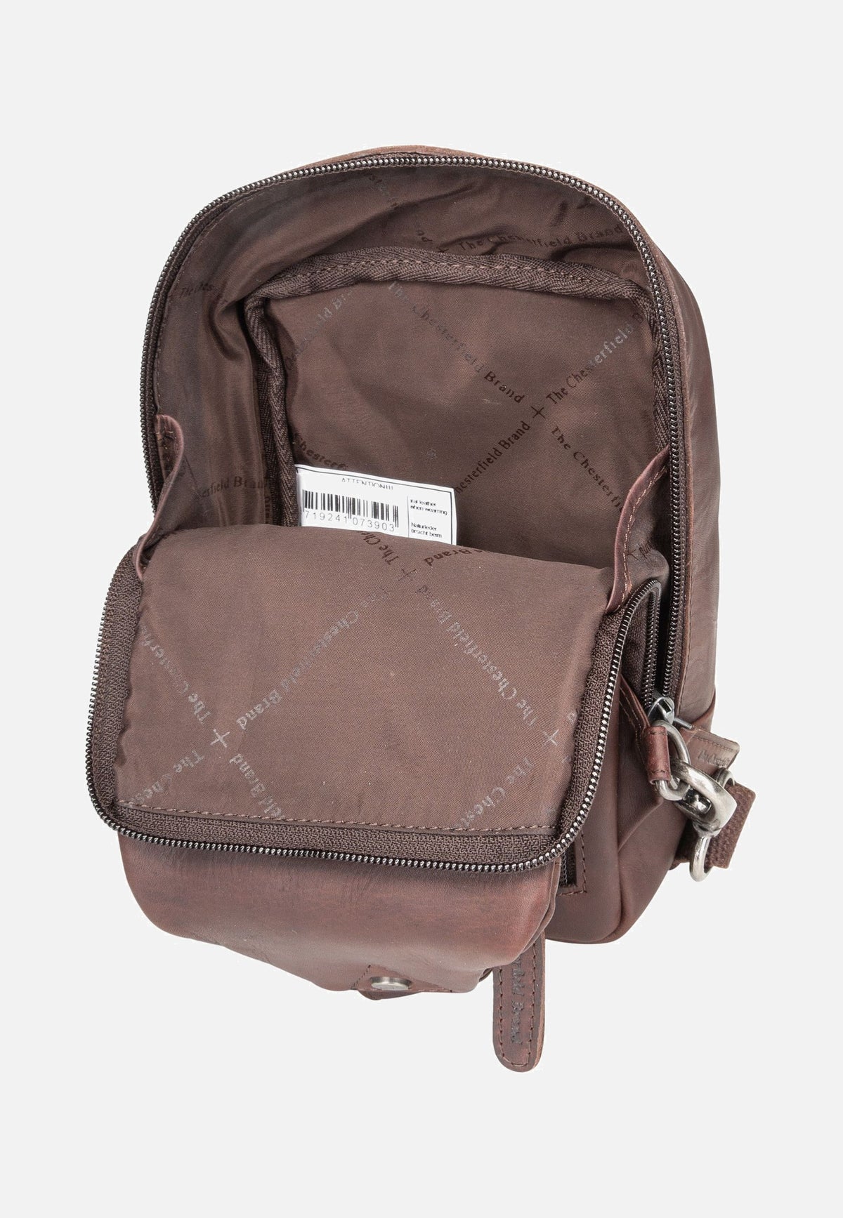 The Chesterfield Brand Riga 0284 Brown Sling Bag