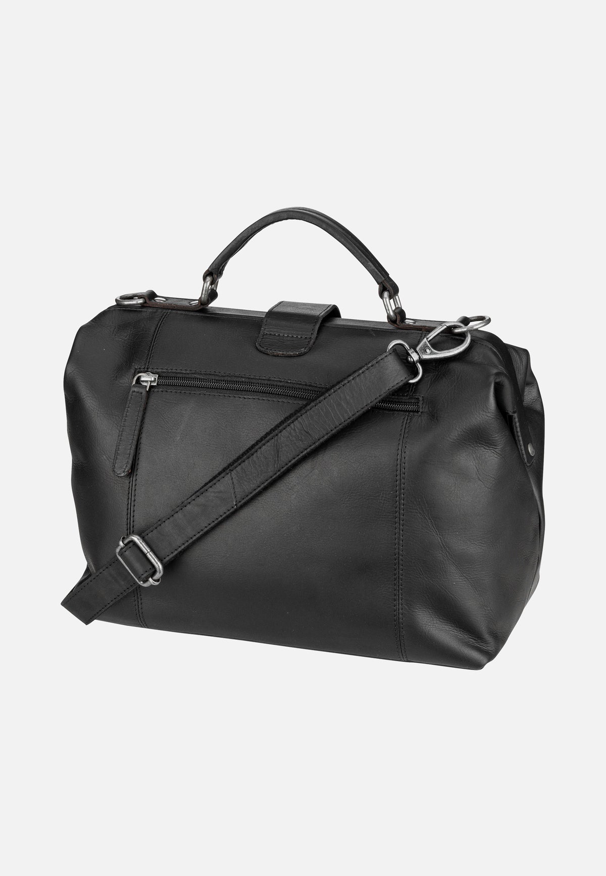 The Chesterfield Brand Shaun 1118 Black Bowling Bag