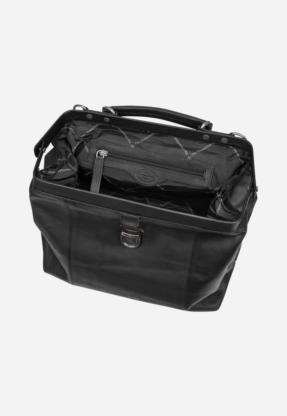 The Chesterfield Brand Shaun 1118 Black Bowling Bag