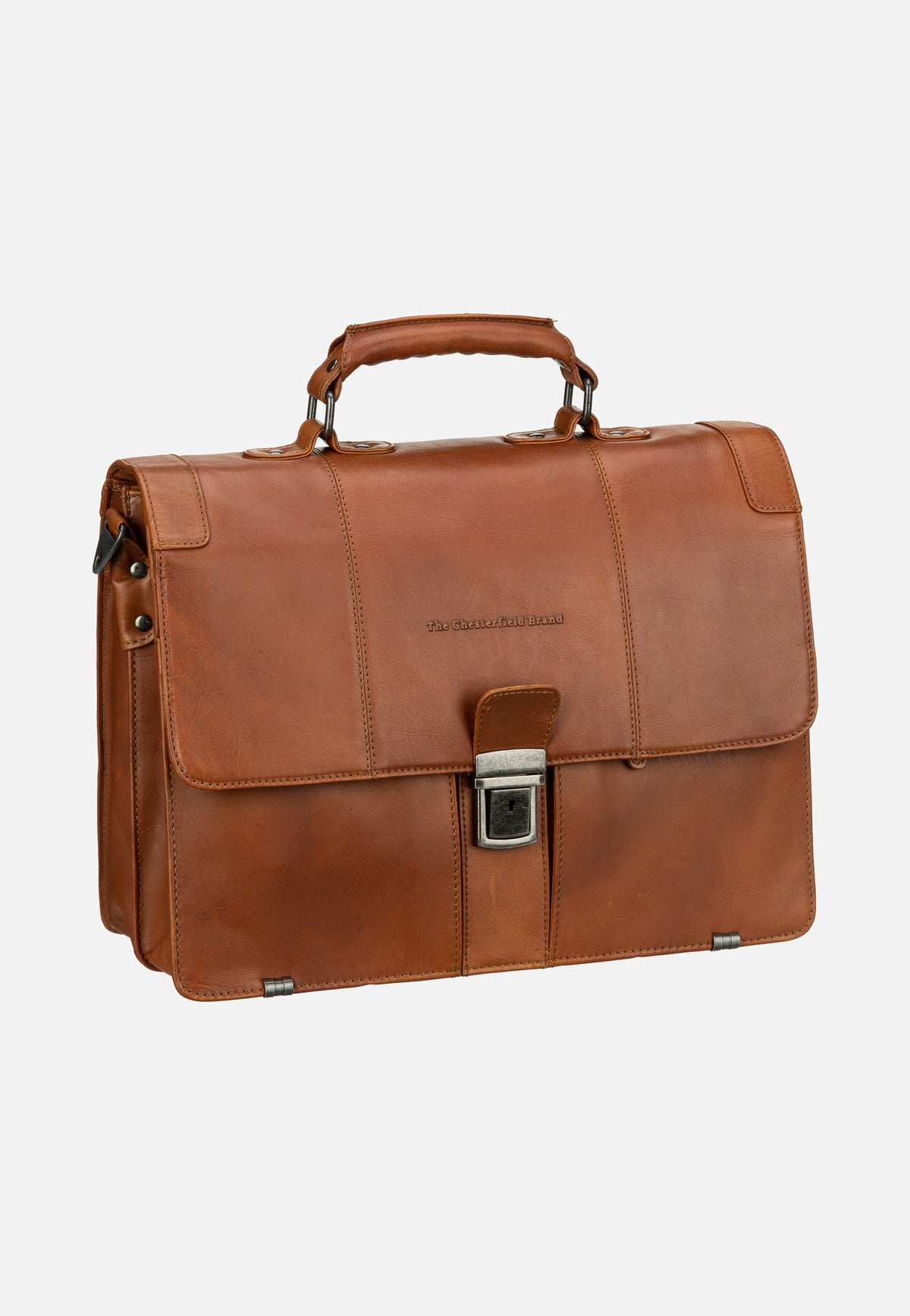 The Chesterfield Brand Stuttgart 1071 Cognac Aktentasche