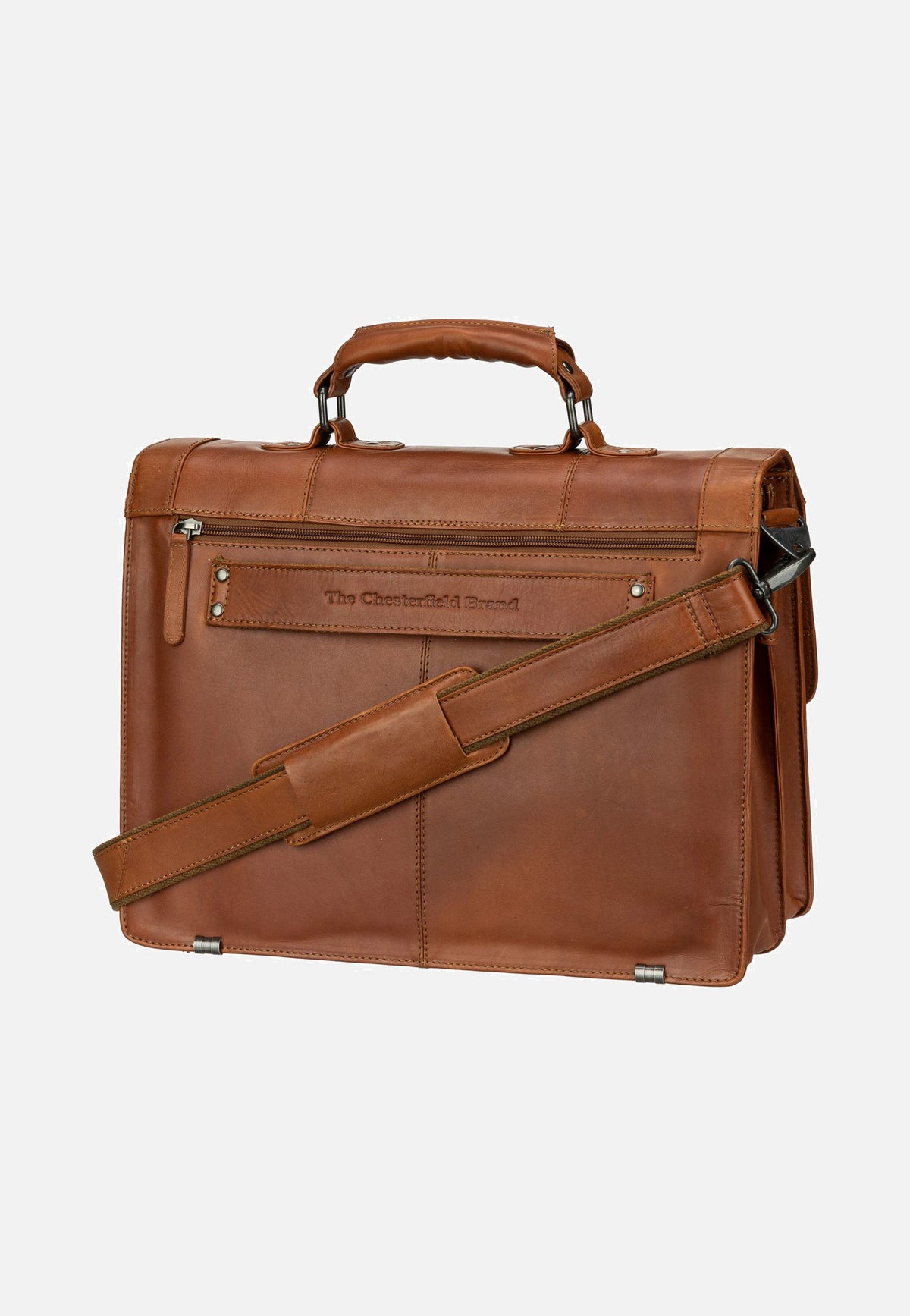 The Chesterfield Brand Stuttgart 1071 Cognac Aktentasche