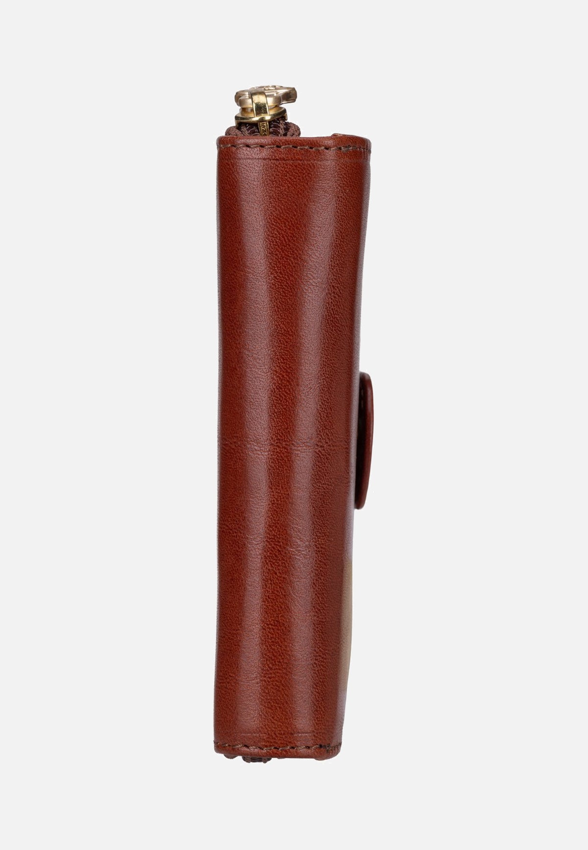 The Bridge Stodo Medium W/Zip Pocket 5 D Marrone/Oro Portemonnaie