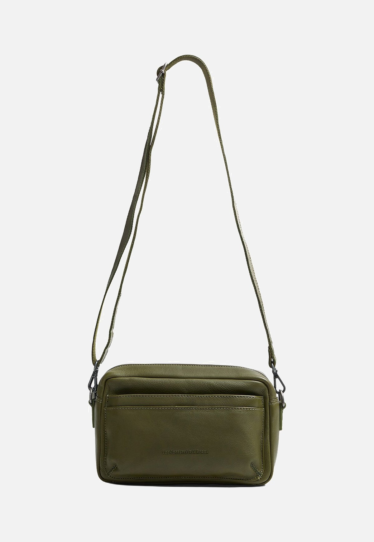 The Chesterfield Brand Liora 1420 Olive Green Schultertasche