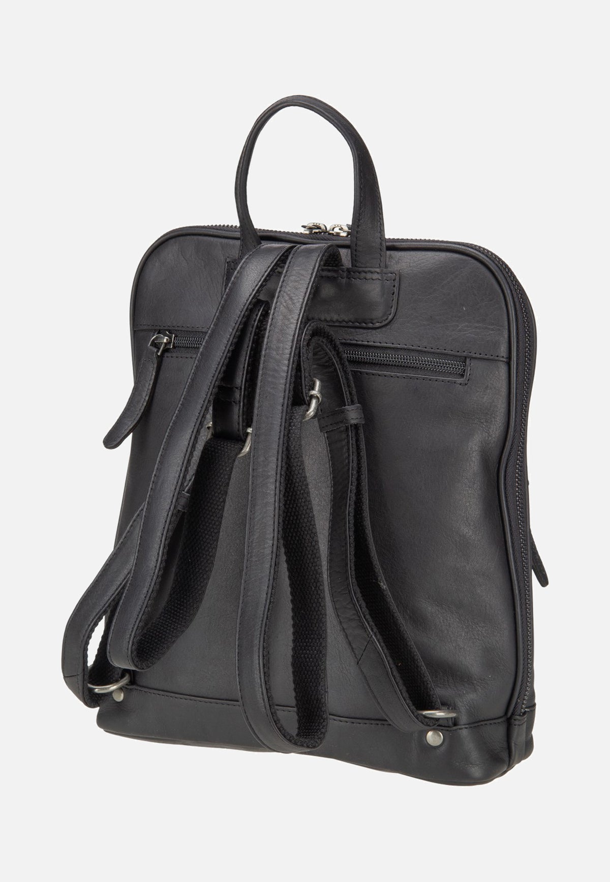 The Chesterfield Brand Floran 0715 Black Rucksack