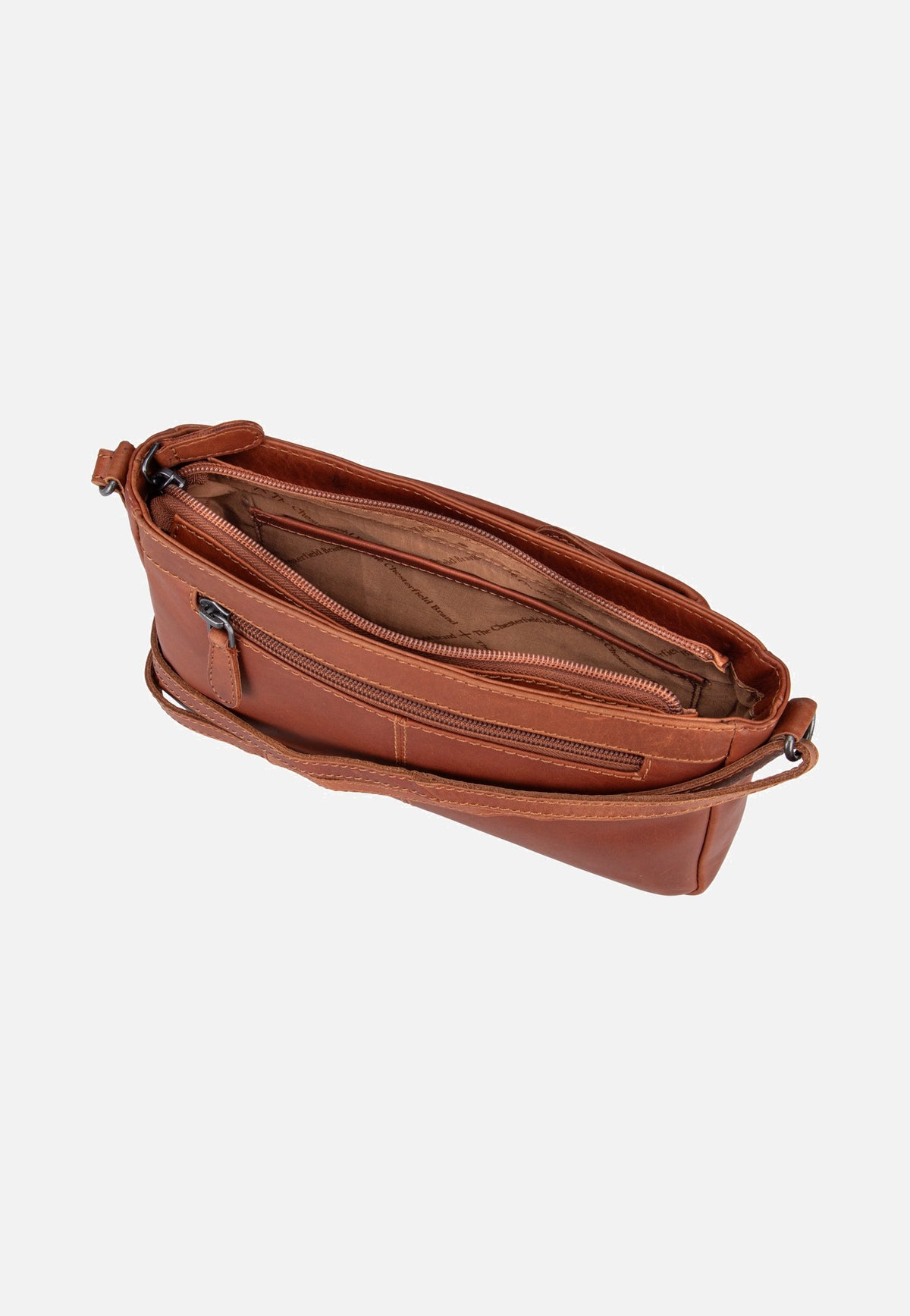 The Chesterfield Brand Southampton 1212 Cognac Schultertasche
