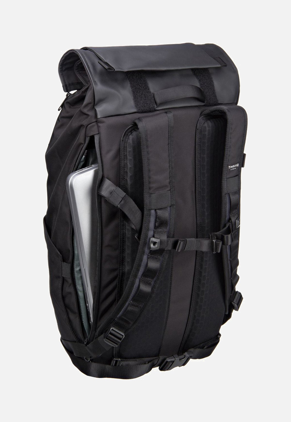 Timbuk2 Clark Pack Jet Black Rolltop Rucksack