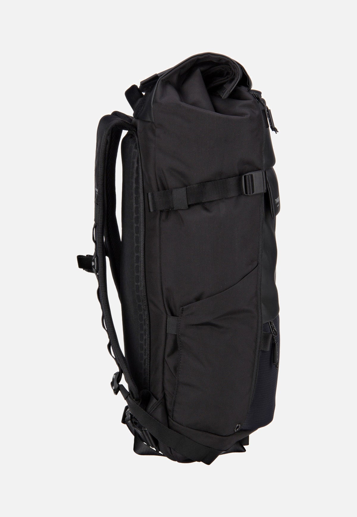 Timbuk2 Clark Pack Jet Black Rolltop Rucksack