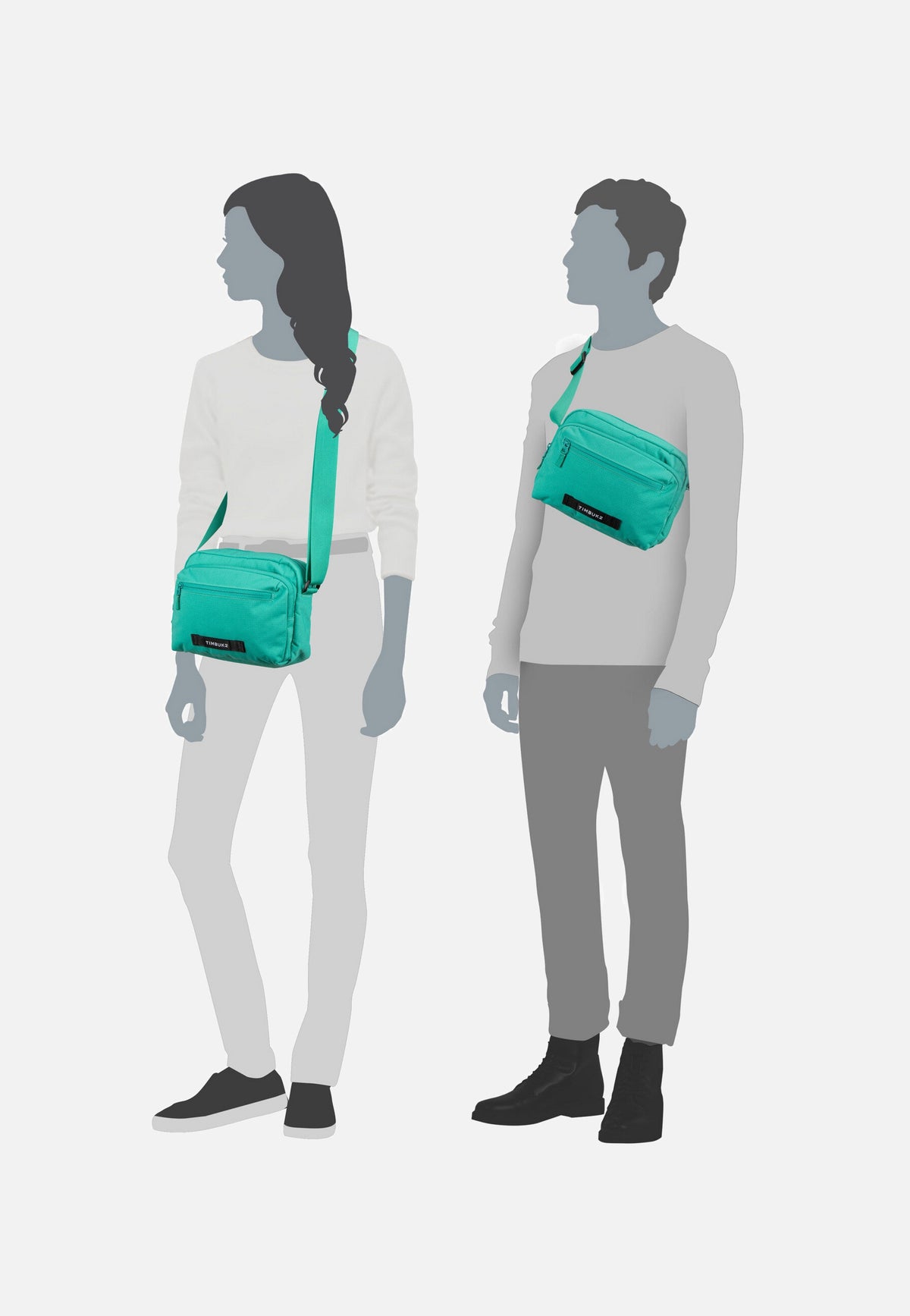 Timbuk2 Flight 1075 CB Jade Crossbody Bag