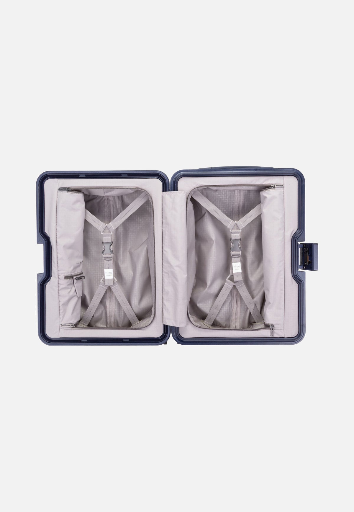 Titan Litron Frame 4w Trolley S Silber Koffer
