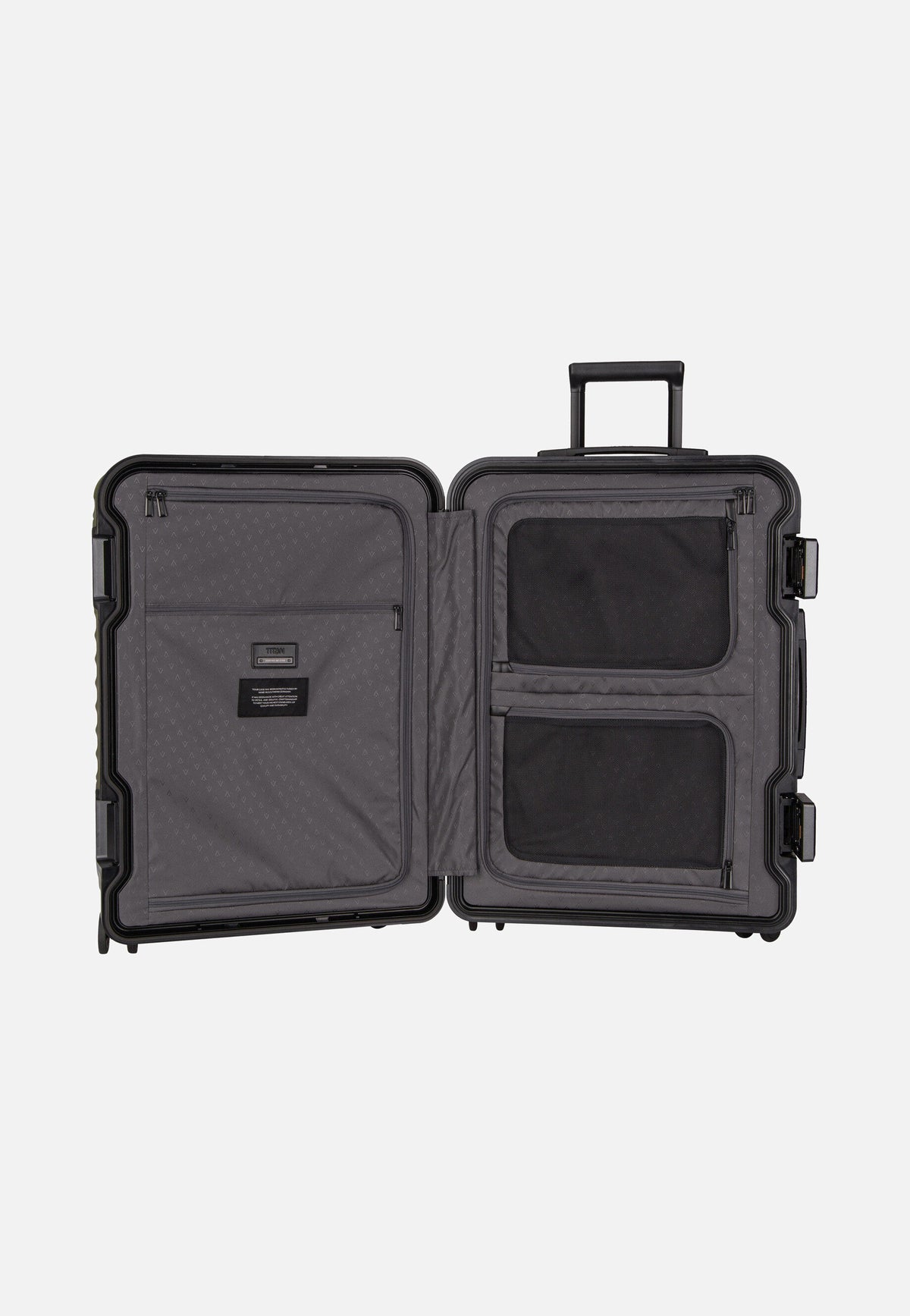 Titan OVERSEAS 4w Trolley M+ Forest Green Koffer