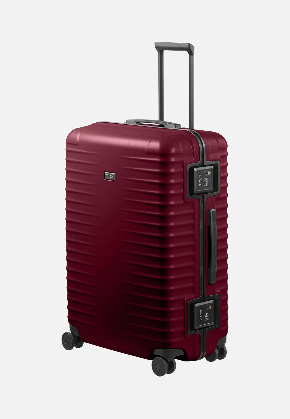 Titan OVERSEAS 4w Trolley L Emberwood Red Koffer