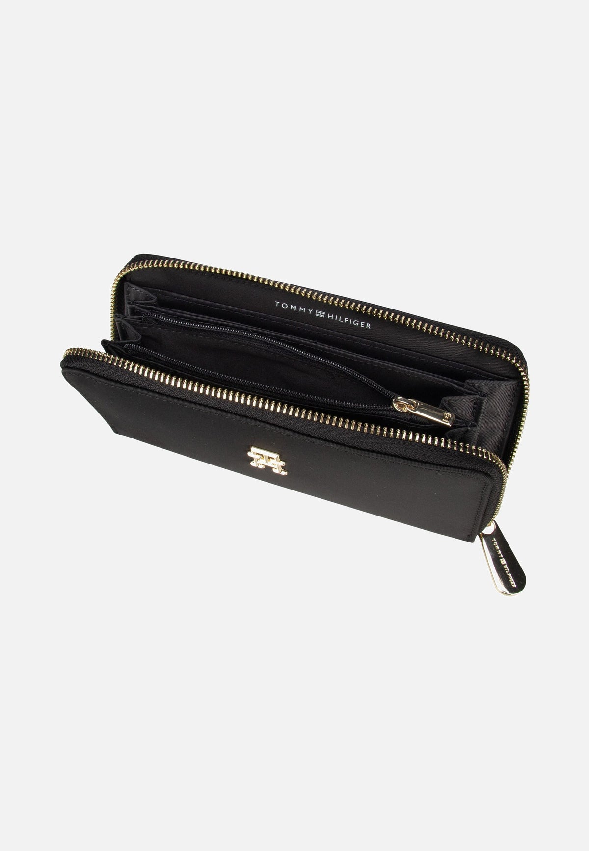 Tommy Hilfiger Poppy TH Large ZA Black Portemonnaie