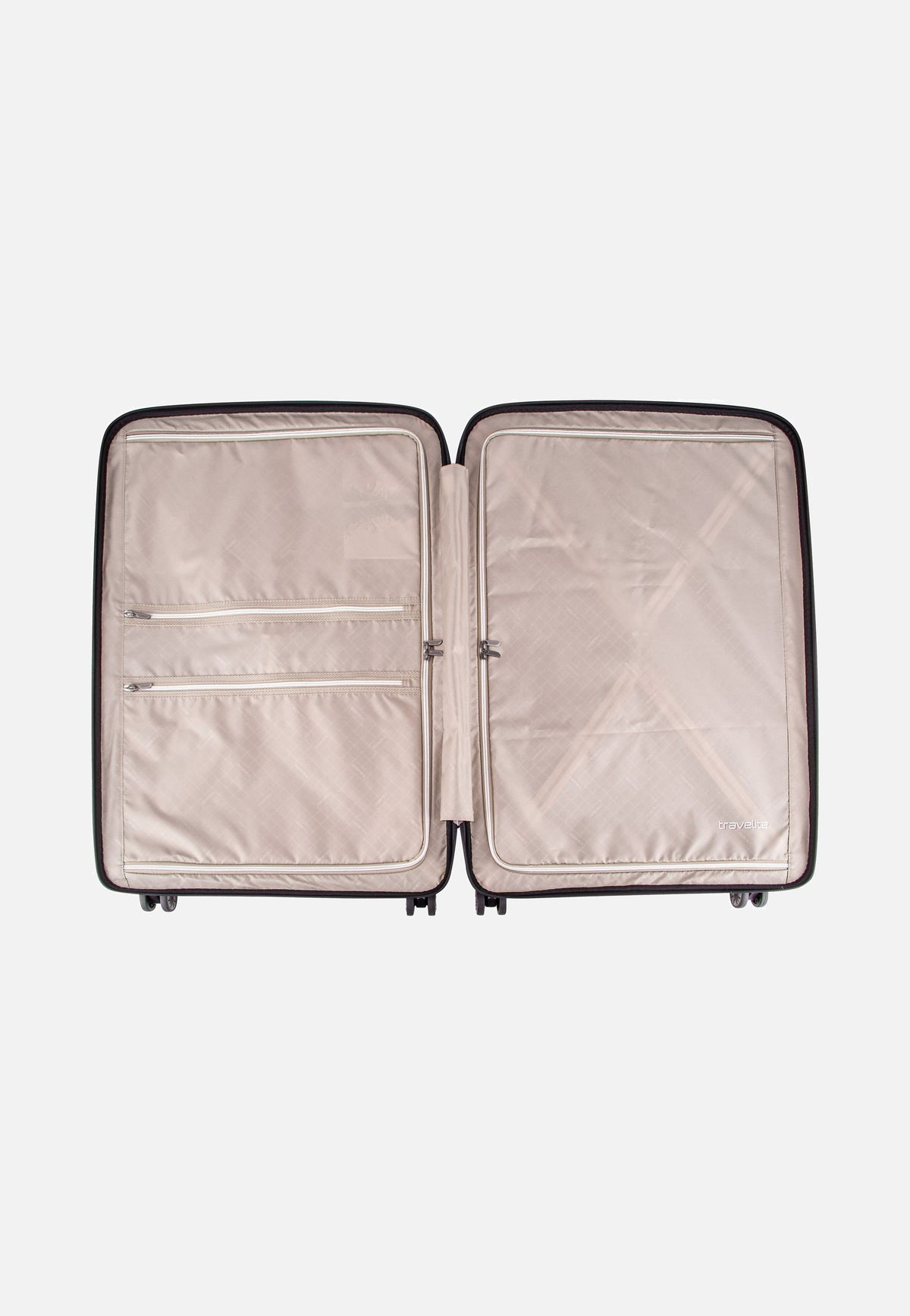 travelite Air Base 4-Rad Trolley L Olive Koffer