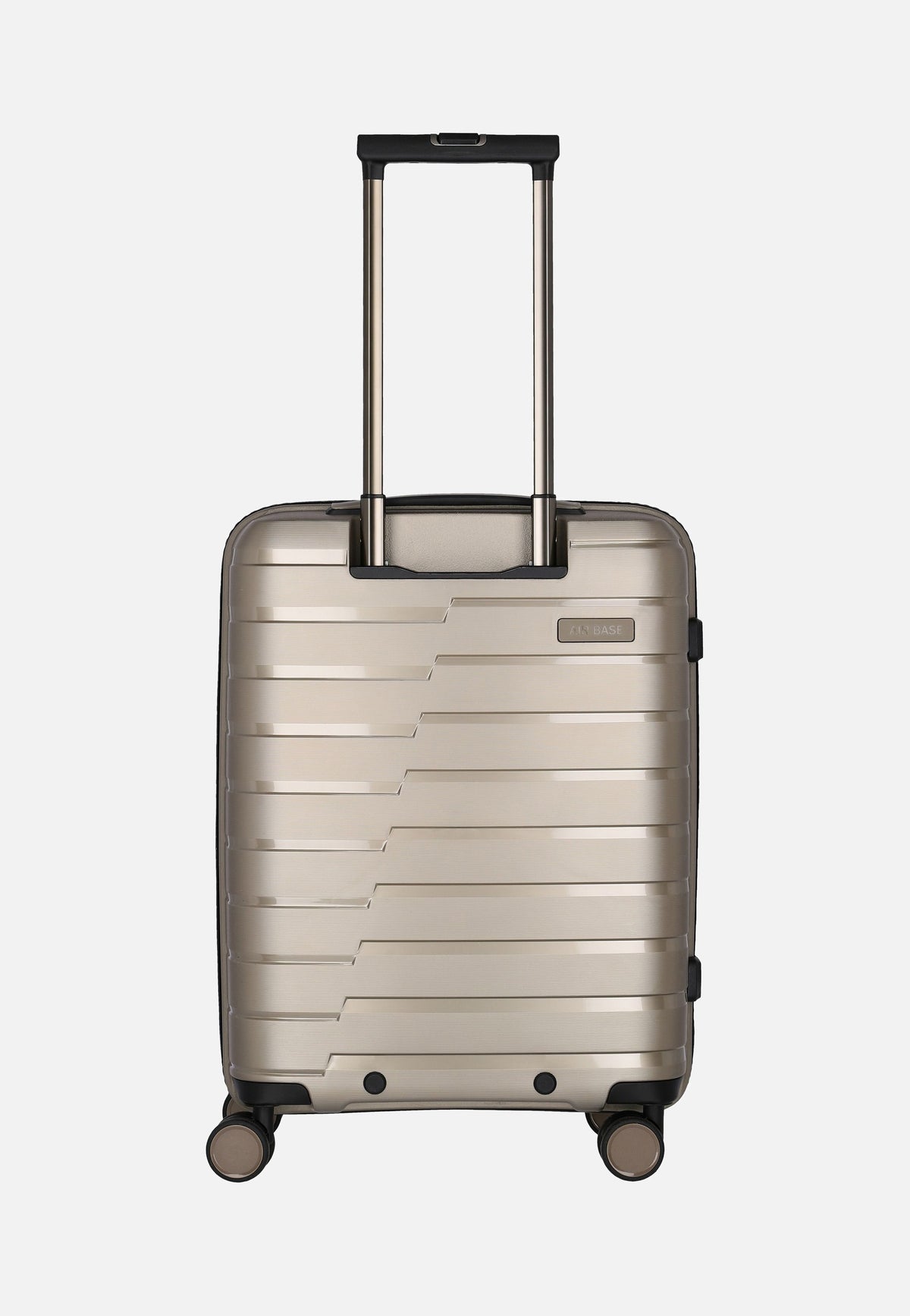 travelite Air Base 4-Rad Trolley S Vortasche Champagner Koffer