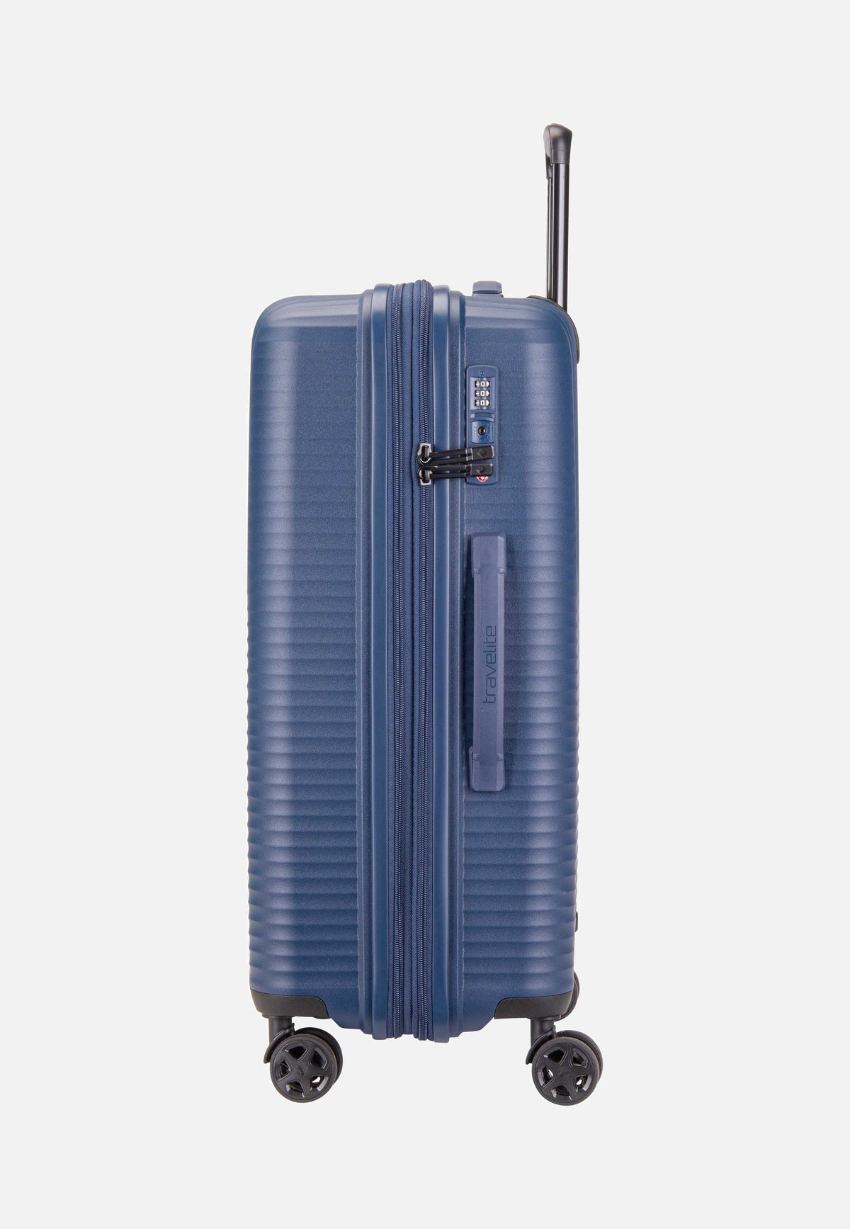 travelite Air Stripe Trolley 4w M exp. Navy Koffer