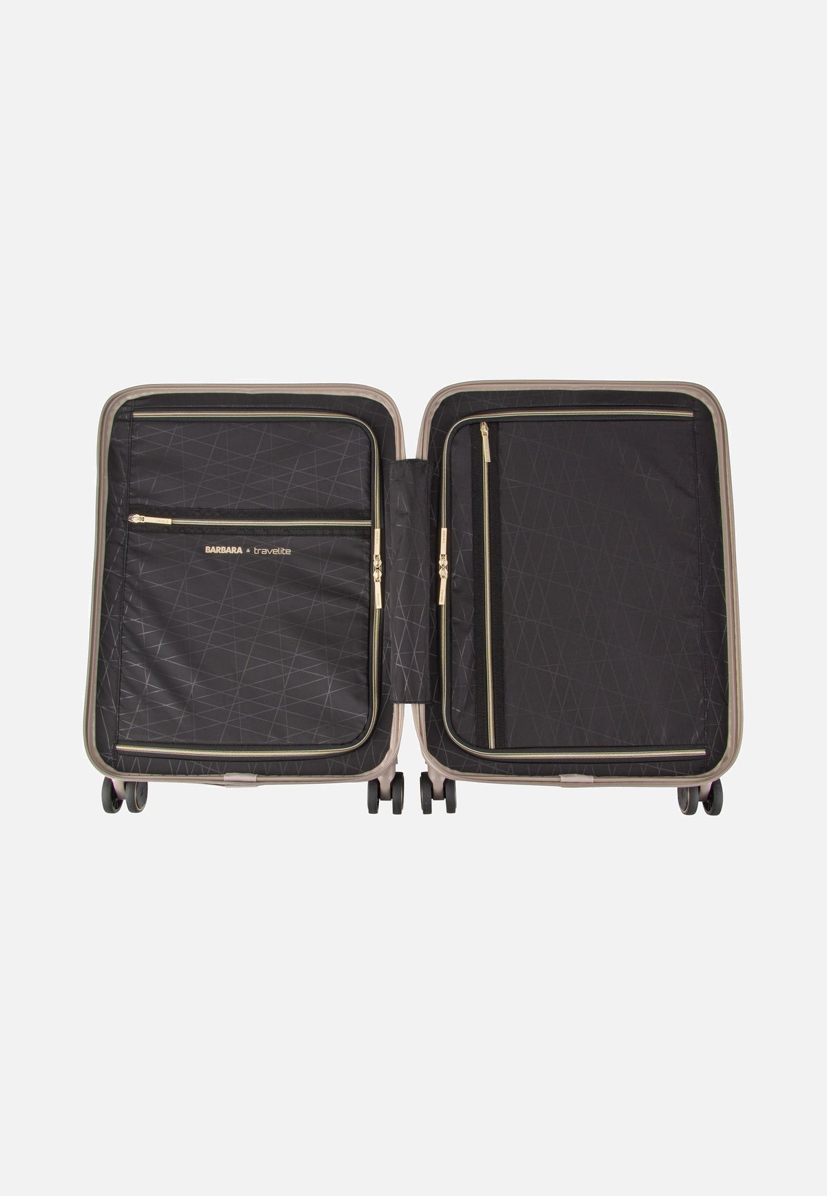 travelite Barbara Novelty 4W Trolley S Satin Nude Koffer