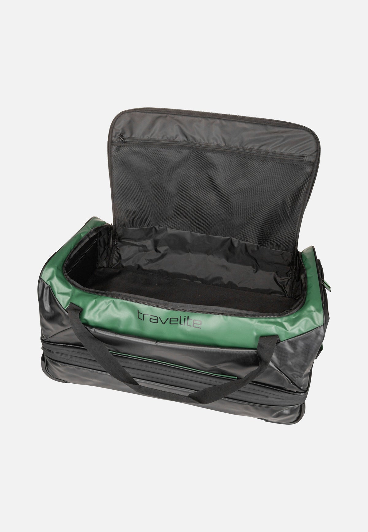 travelite Basics exp Grün Reisetasche mit Rollen