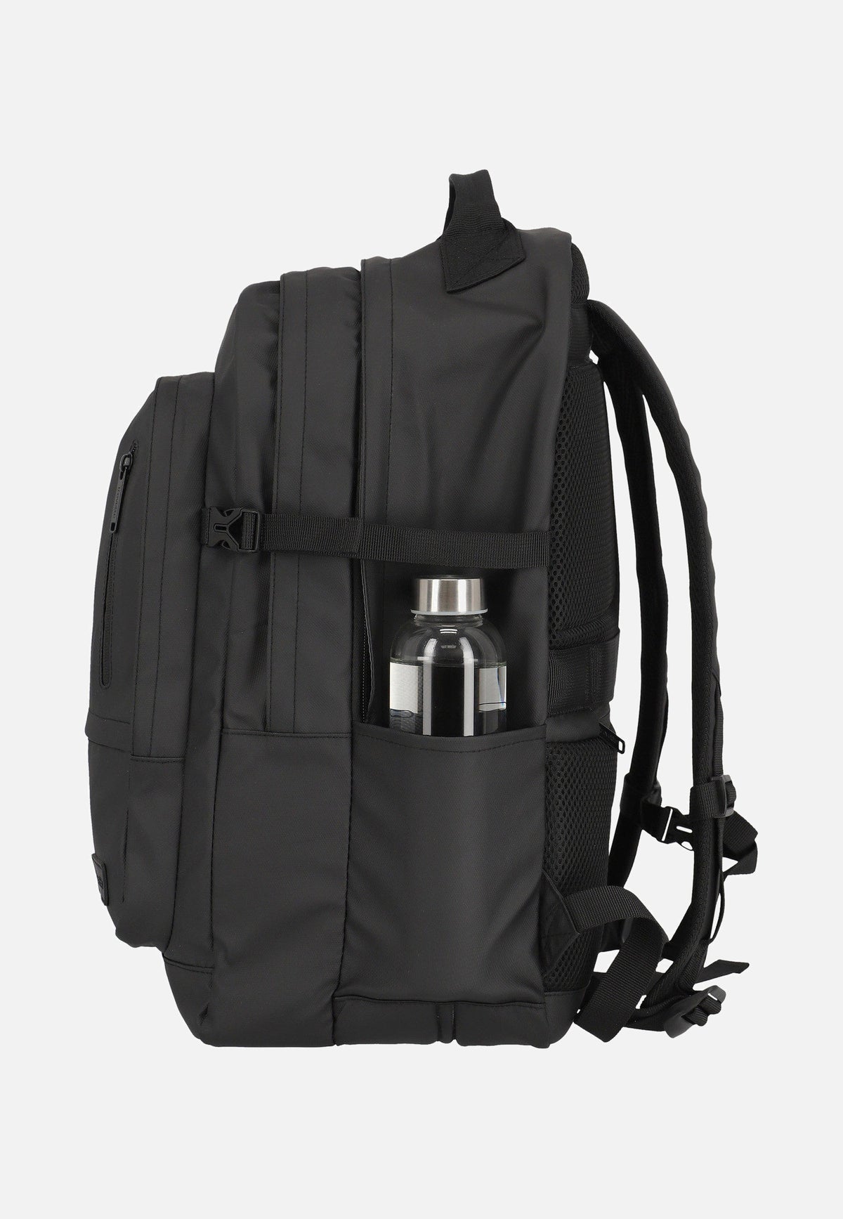travelite Basics Rollup Daypack Schwarz Rucksack
