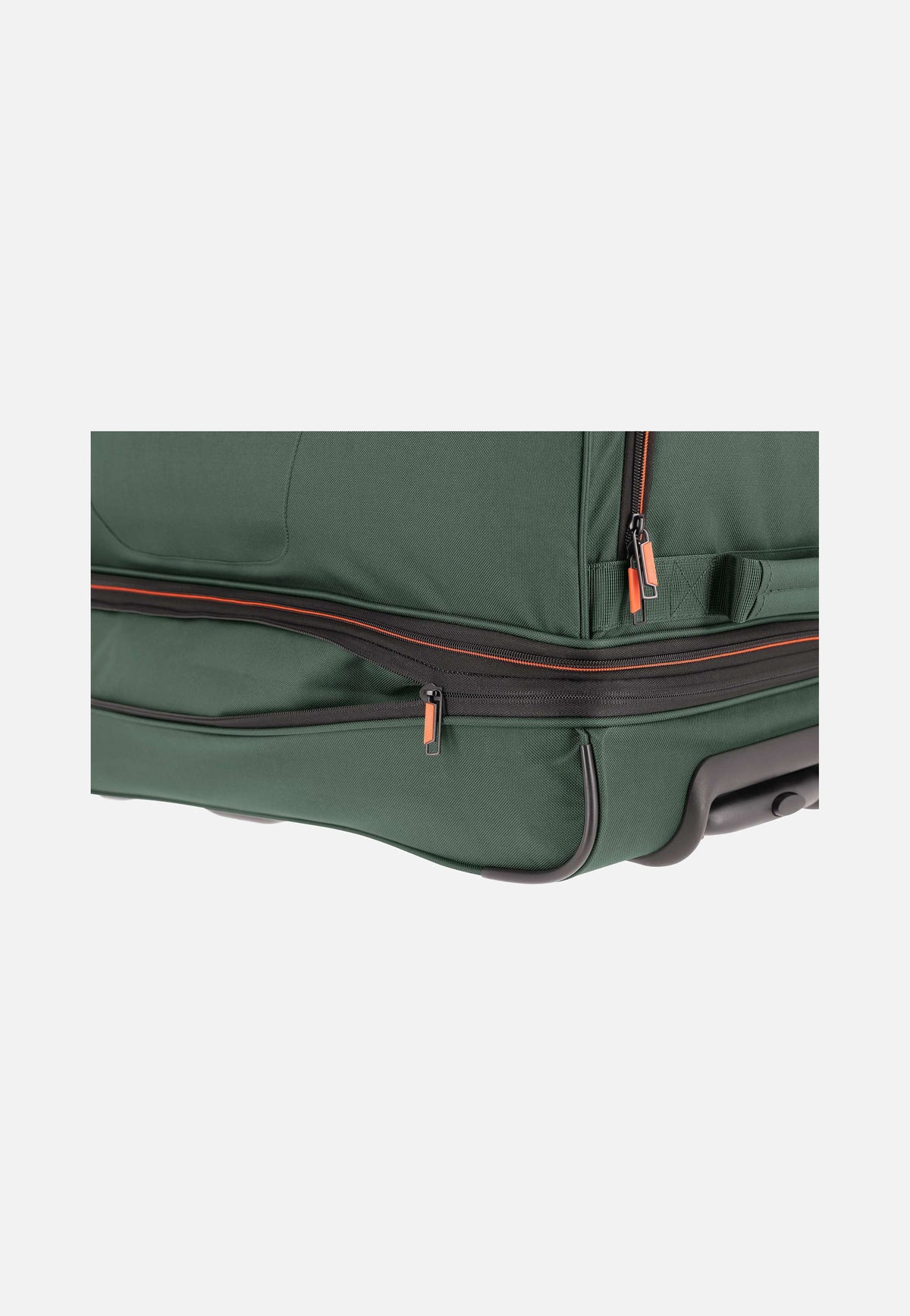 travelite Basics Trolley L Dunkelgrün Reisetasche mit Rollen