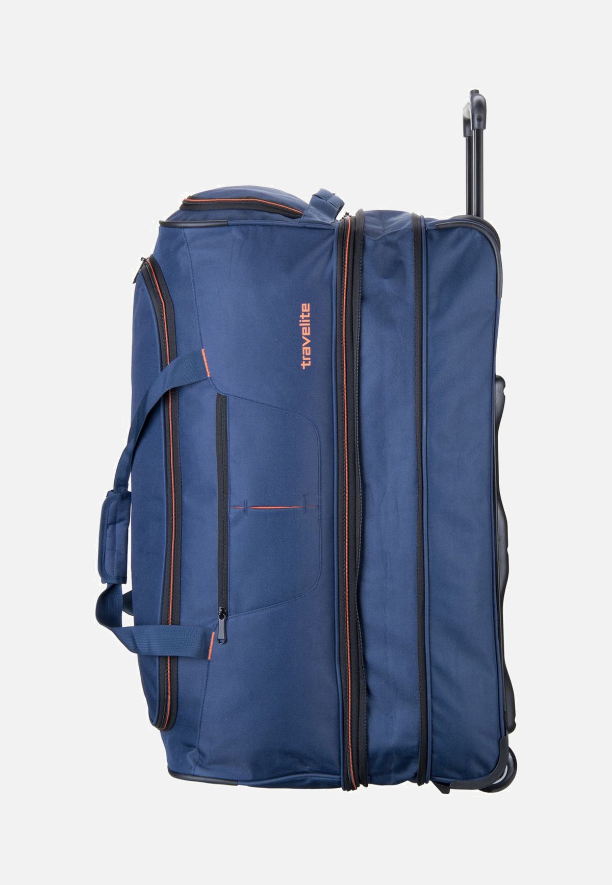 travelite Basics Trolley L Marine Reisetasche mit Rollen