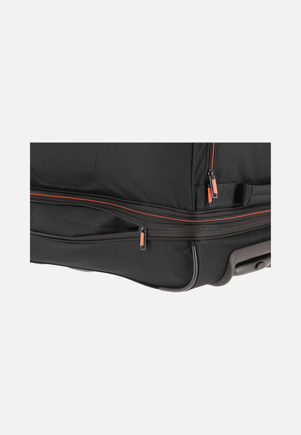 travelite Basics Trolley L Schwarz Reisetasche mit Rollen