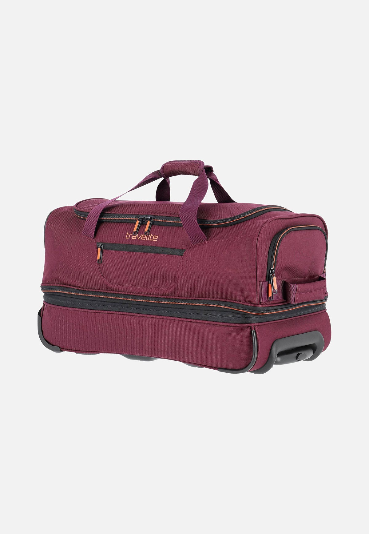 travelite Basics Trolley S Bordeaux Reisetasche mit Rollen