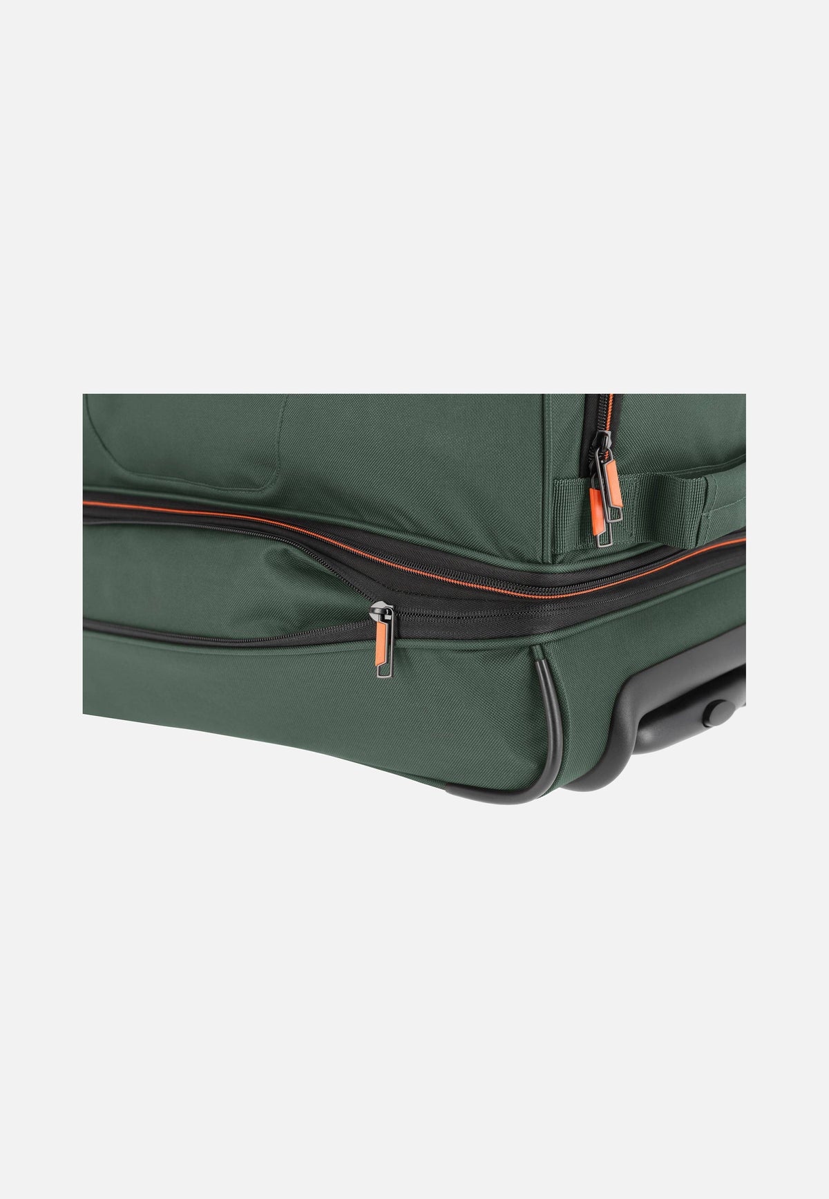travelite Basics Trolley S Dunkelgrün Reisetasche mit Rollen