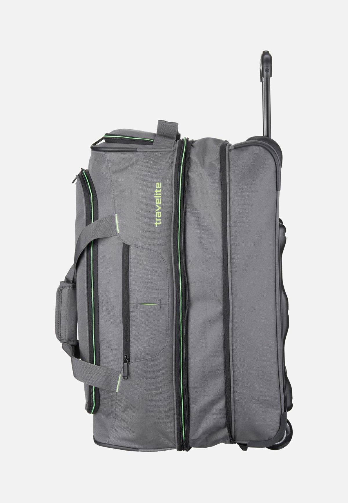 travelite Basics Trolley S Grau Reisetasche mit Rollen