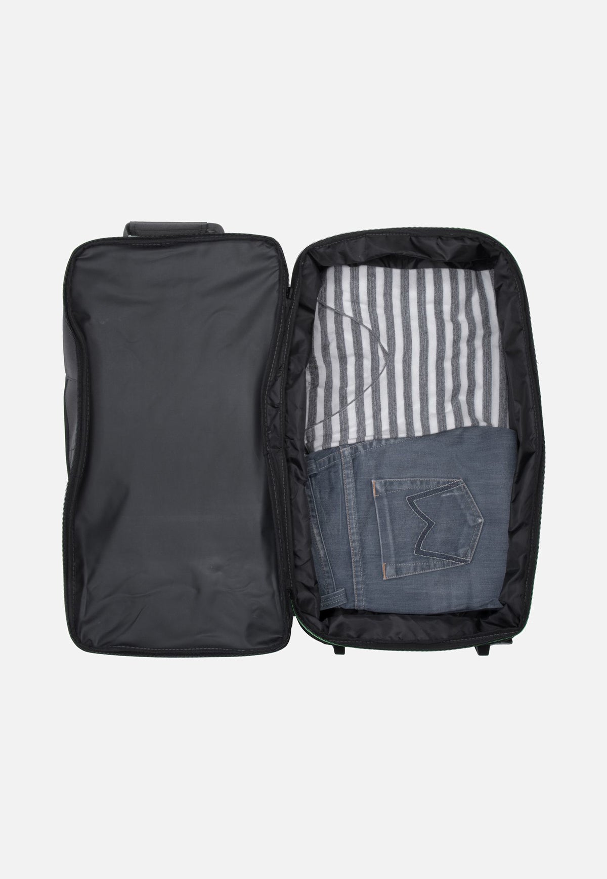 travelite Basics Trolley S Grau Reisetasche mit Rollen