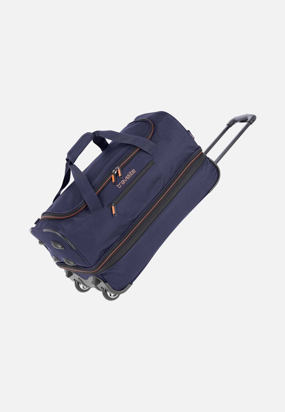 travelite Basics Trolley S Marine Reisetasche mit Rollen