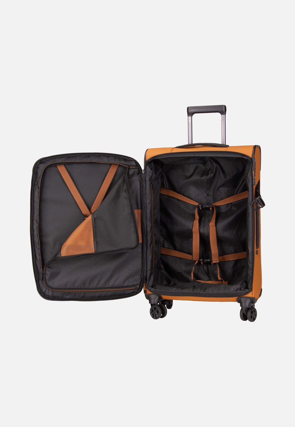 travelite Briize 4W Trolley M Exp Curry Koffer