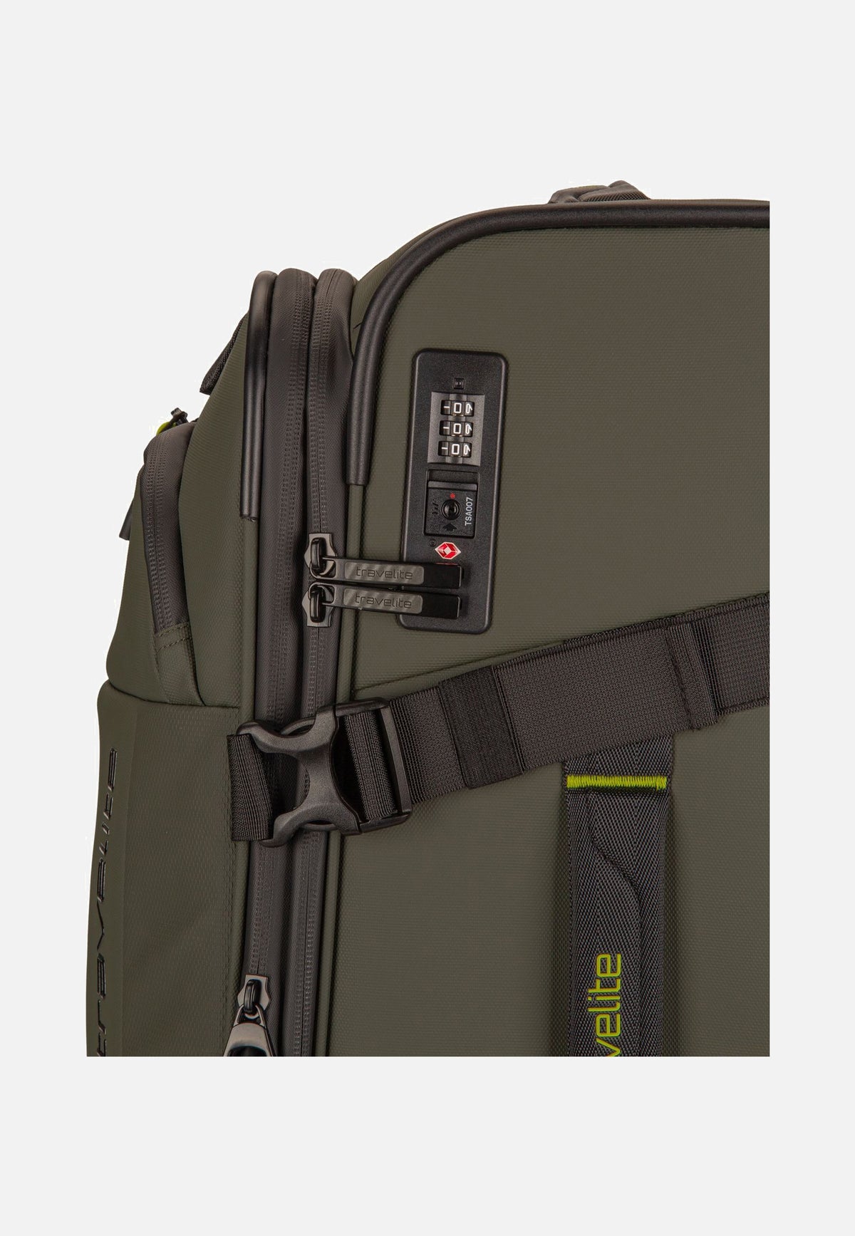 travelite Briize 4W Trolley M Exp Khaki Koffer