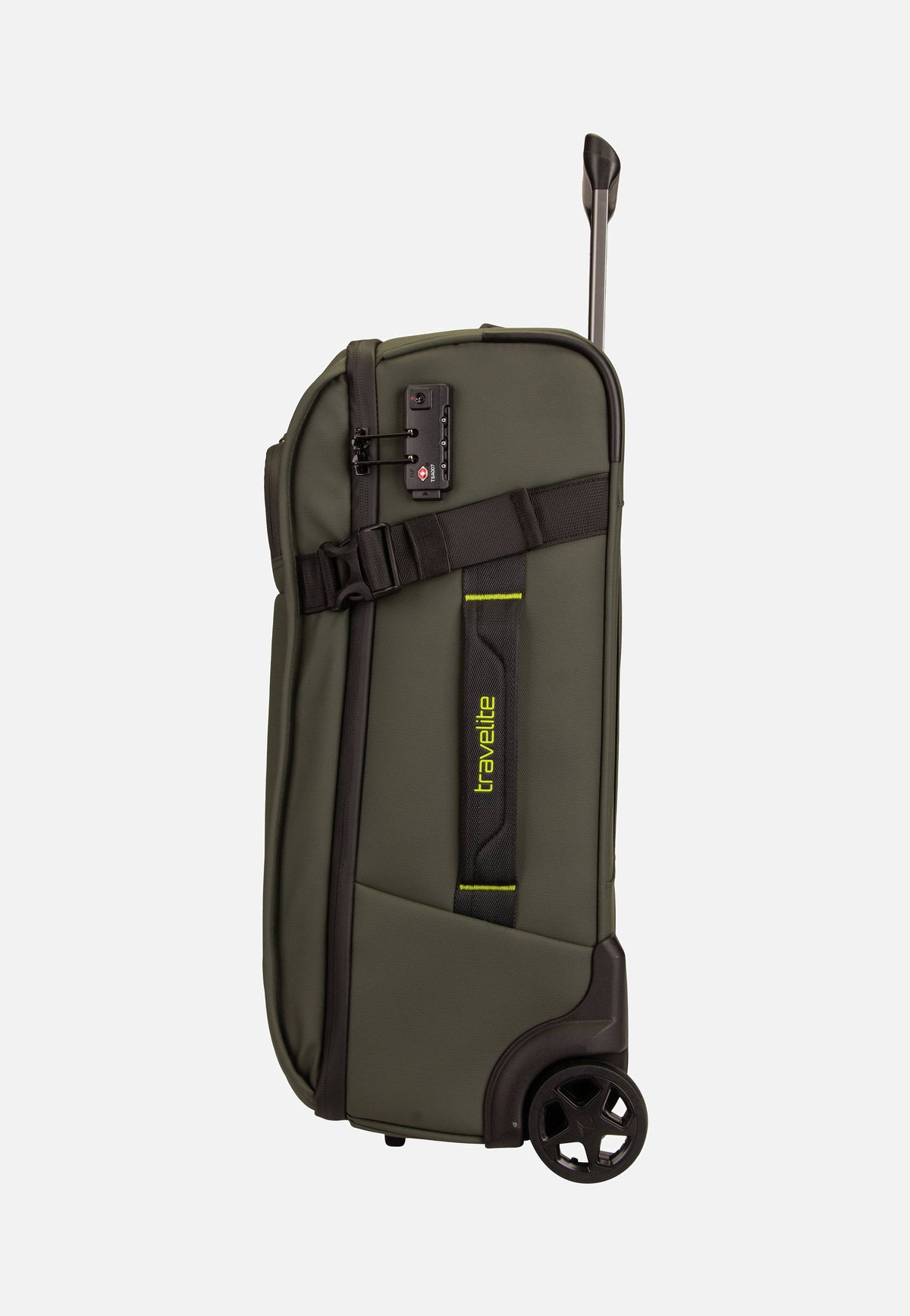 travelite Briize Wheeled Duffle S Khaki Reisetasche mit Rollen