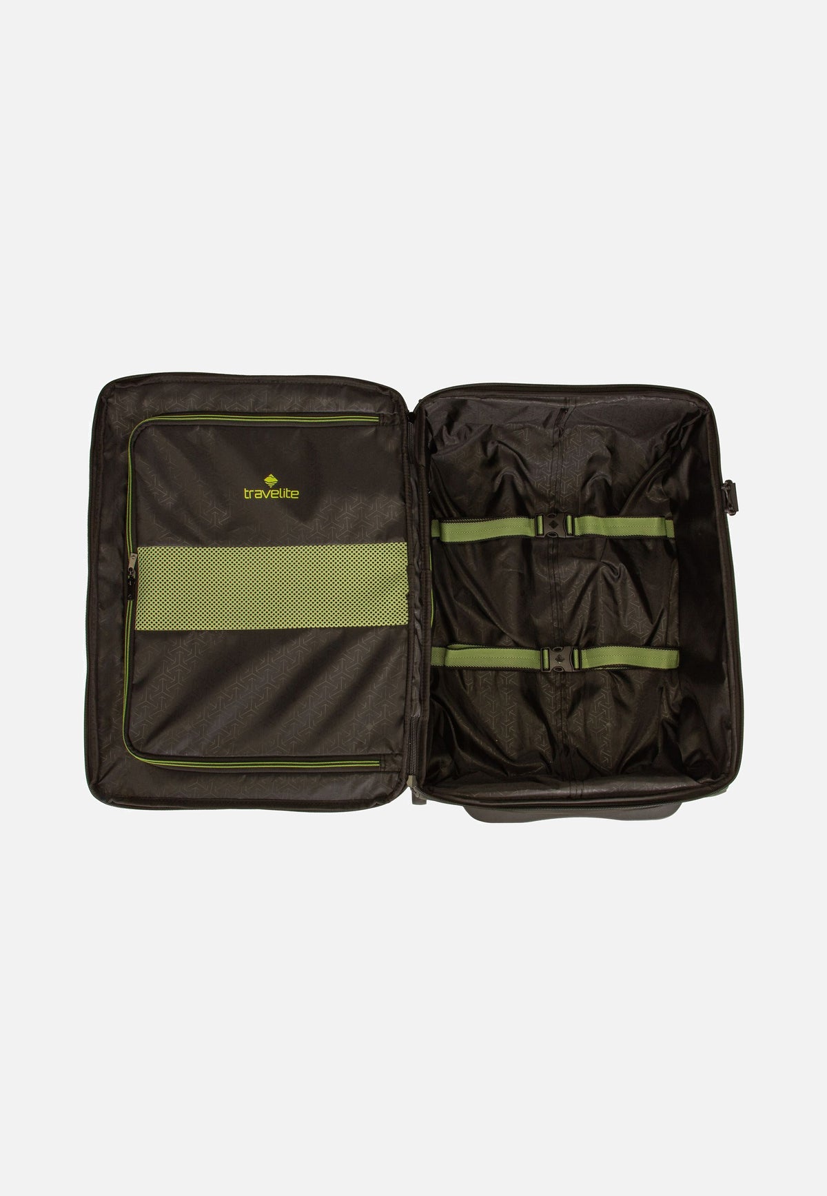 travelite Briize Wheeled Duffle S Khaki Reisetasche mit Rollen