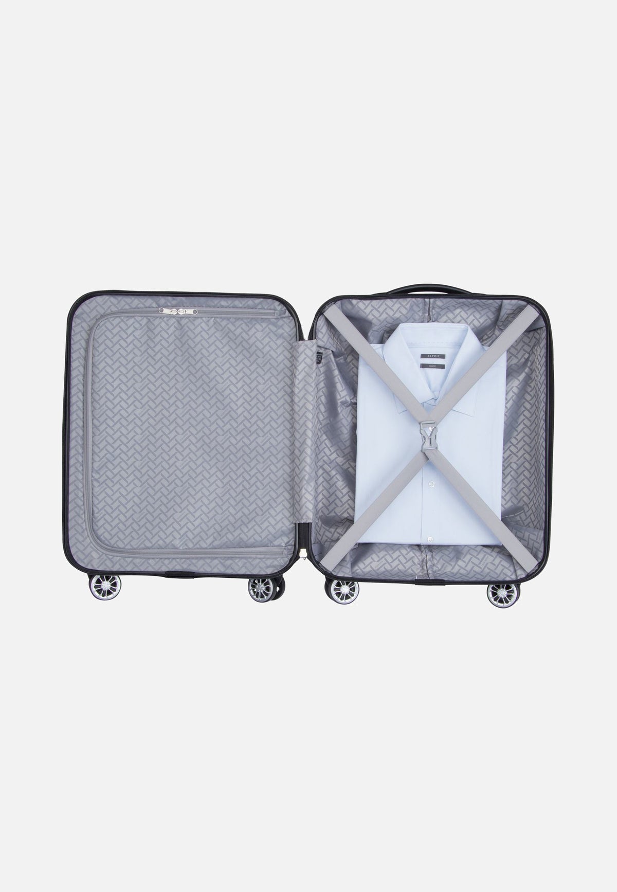 travelite City 4-Rad Trolley S Grün Koffer