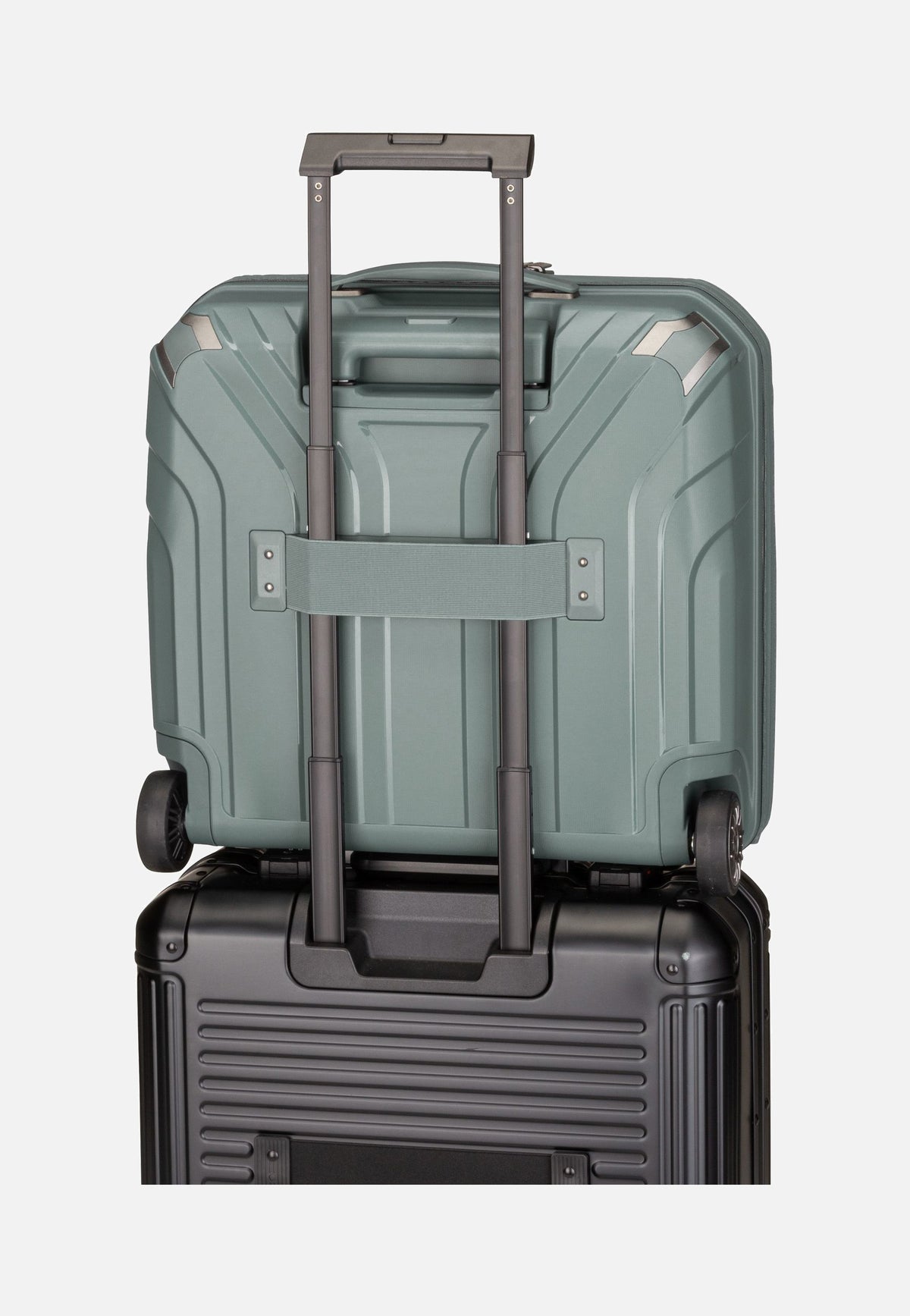 travelite Elvaa Businesswheeler Blaugrau Pilotenkoffer